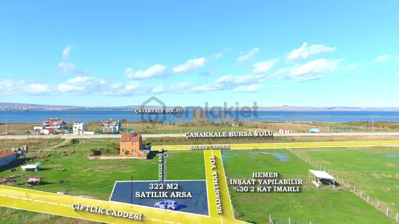Çanakkale Lapseki'de Satılık İmarlı Fırsat Arsa 2