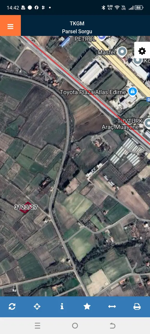 Edirne İstasyon Mahallesinde Mükemmel Konumda Satılık Arazi 2