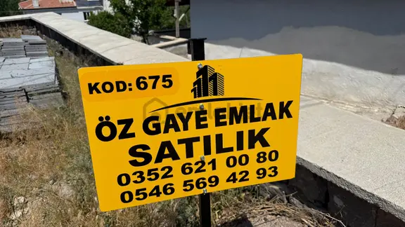 Öz Gaye Emlaktan Develi Bahçebaşı İlibe Mevkiinde Satılık Arsa 1