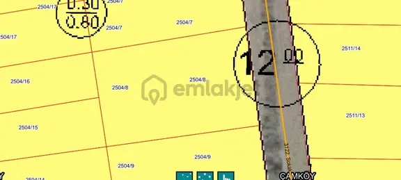 Çam Köy De 1174 M2 Parsel