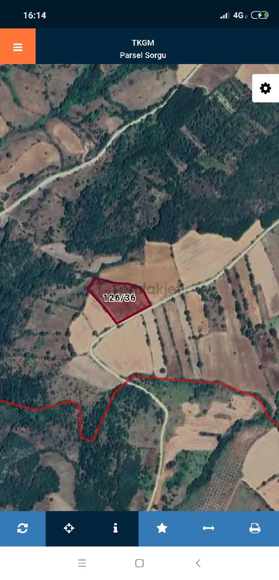 Çanakkale Biga Çömlekci 10.5 Dönüm Tarla 1