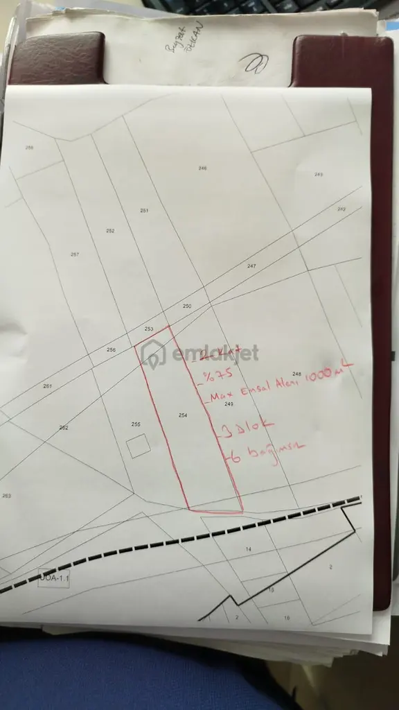 Şarköy De Işık Emlaktan Gölcuk Mah De İki Tapu 4750 M2 0/75 İmarlı Arsa 2