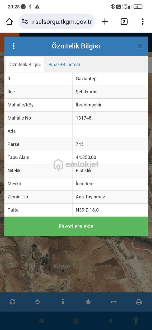 İprahim Şehir Yatırımlık Arazi 1
