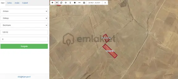 Bezirhanede Tek Tapu Kadastrol Yolu Olan 2 Adet Tarla 1