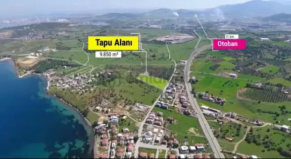 Yenifoça Gencellide Denize 250m Mesafede Satılık Arsalar 2