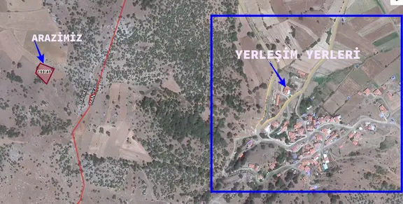 Balıkesir Sındırgı 1.537 M2 Yerleşim İçinde Asfalt Kenarı Arazi 2