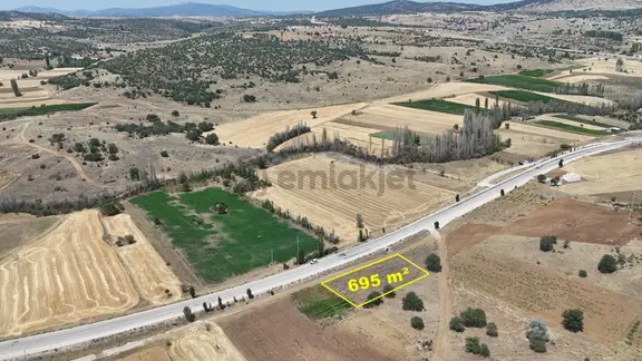Konya / Güneysınır / Mehmetali Mahallesinde 695 M² Müstakil Tapulu Tarla 2