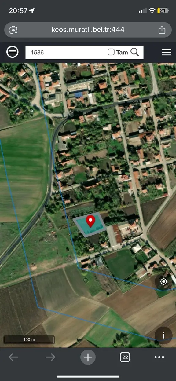 Tekirdağ Muratlı Ballıhoca 1800 M2 3 Kat %75 İmarlı Arsa 1
