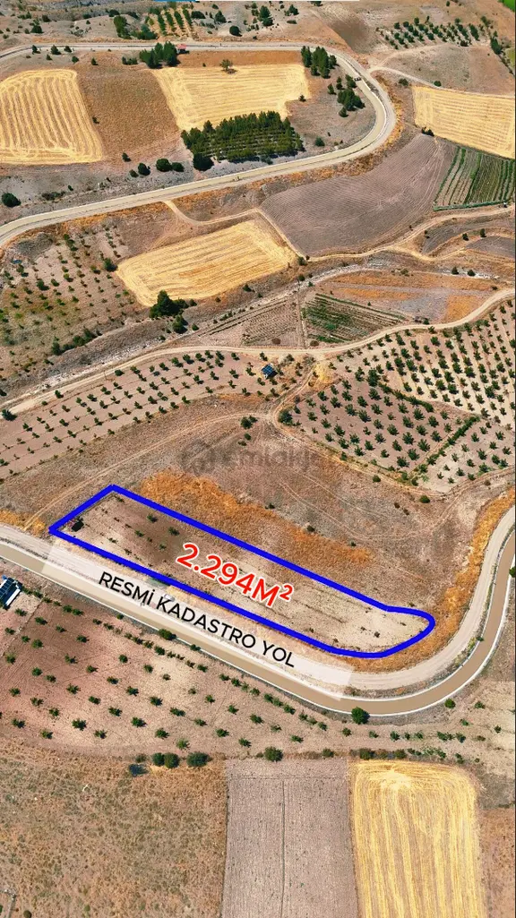 Şahin Büke Emlaktan Denızli Acıpayam Darıveren Mah. 2.294m² Satılık Tarla 1