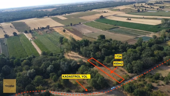 Mayadan Deveçatağı'nda Müstakil Parsel 450m2 Satılık Bahçe 2