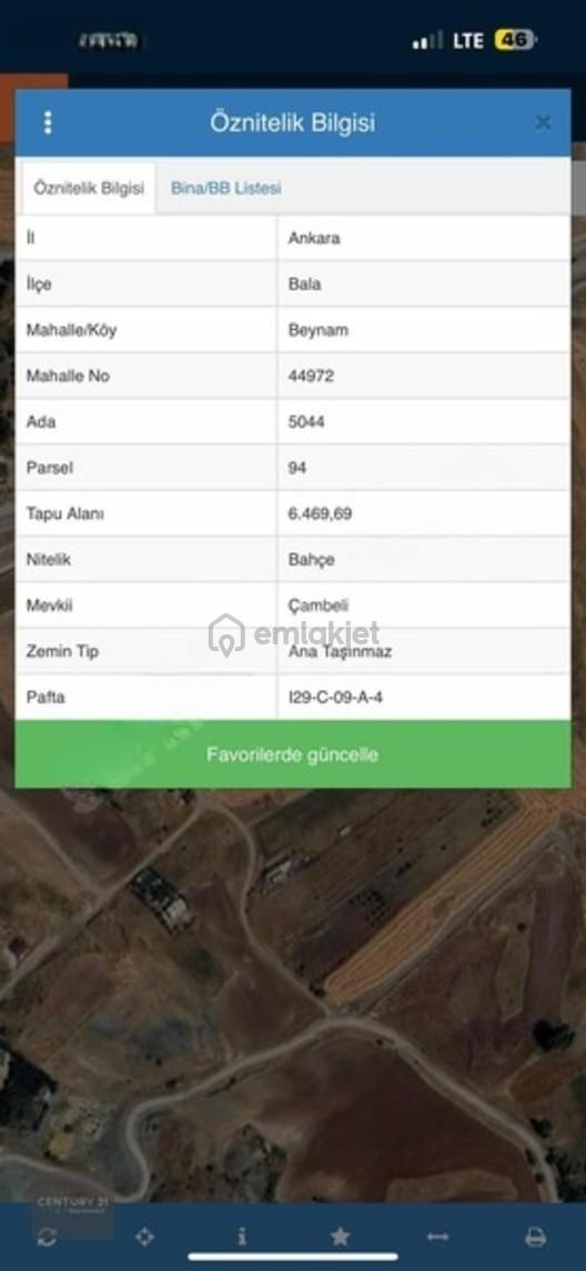 Beynam Ormanlarına Komşu Hisse Tapulu Arsa 2