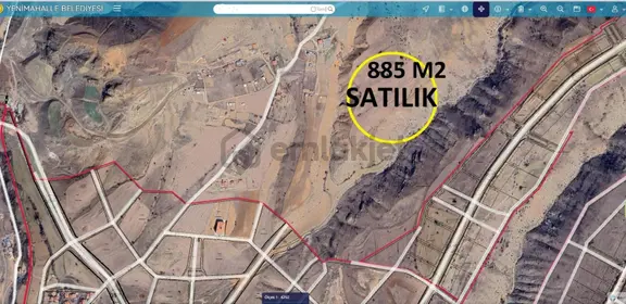 Yenimahalle Yakacık Mahallesinde 885m2 Arsa 2