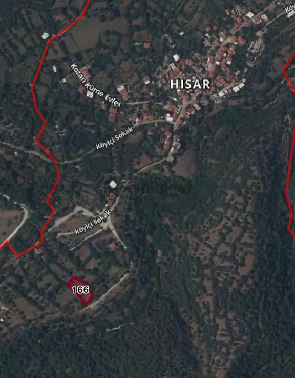 Denizli Hisar Mahallesinde 1925m2 Satılık Tarla