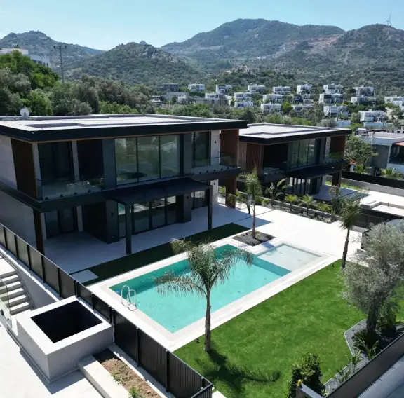 Agr Group'tan Bodrum Yalıkavak Satılık Deniz Manzaralı 4+1 Villa 1