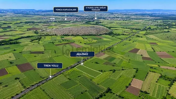 Yoncalı Kaplıcalarına Yakın 2.928 M² Yatırımlık Arazi 1