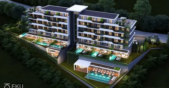 Kuşadası Ege Mah. De Satılık Deniz Manzaralı Daireler 1