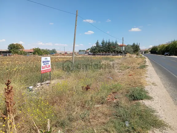 Seyitgazi Merkezde Ana Yola Sıfır Yatırımlık Tarla 1