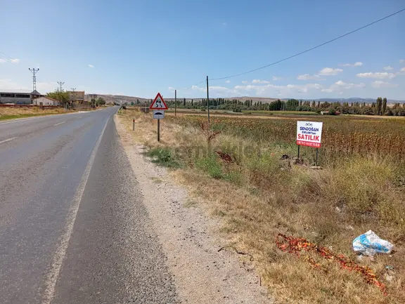 Seyitgazi Merkezde Ana Yola Sıfır Yatırımlık Tarla 2
