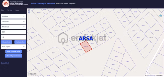 Kırıkkale Podium Avm Arkası 10 Kat İmarlı Kat Karşılığı Vermeye Uygun Arsa 2