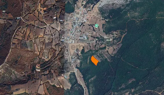 F.akboga Bozüyük Kapanalanköyüde Satılık Tarla 7300 M2 2