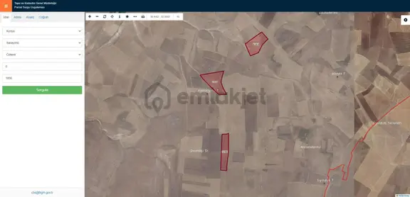 Özkent'te Taşsız Yolu Olan Su Kuyuları Olan 200 Bin M2 Tarlalar 1