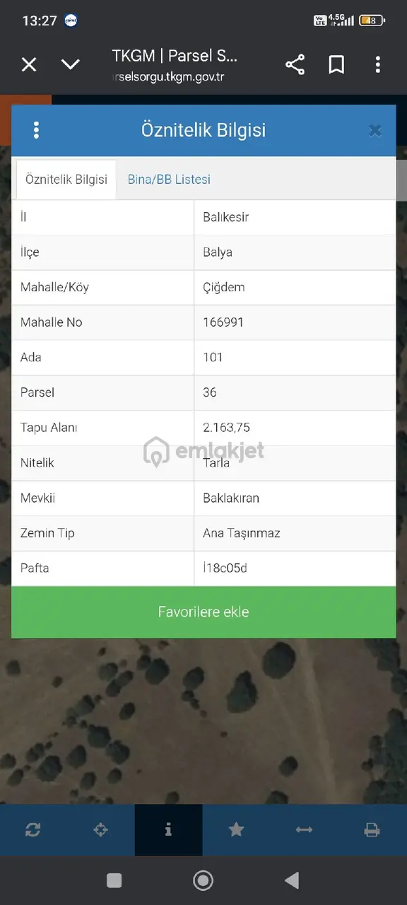 Sahibinden Satılık Tarla 2