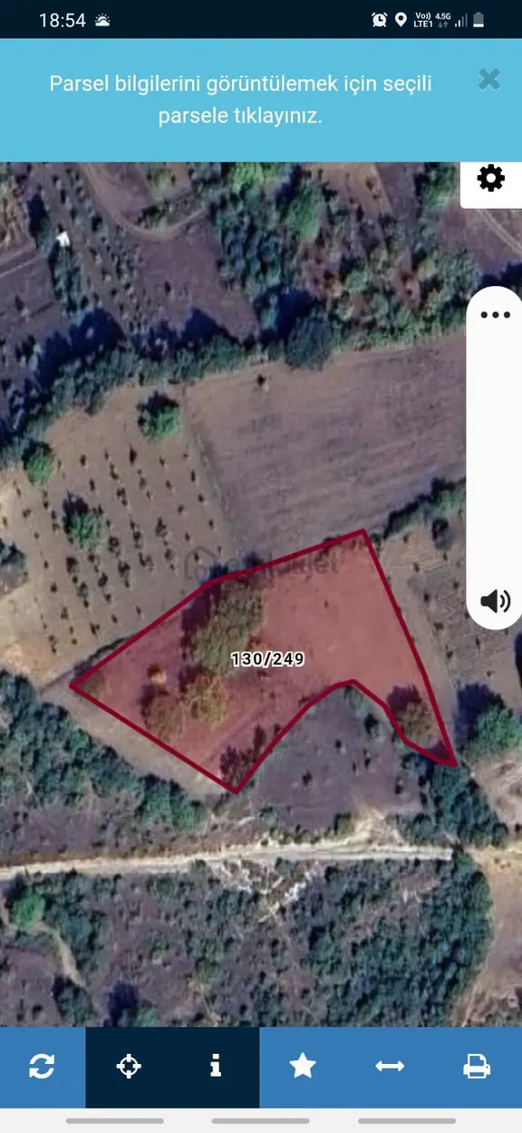Bursa İnegöl Satılık Tarla 3810m2 1