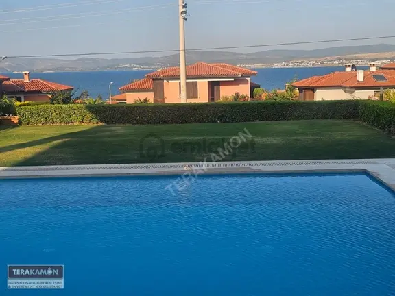 İzmir Çeşme Paşalimanı Full Deniz Manzaralı Müstakil Lüks Villa 1