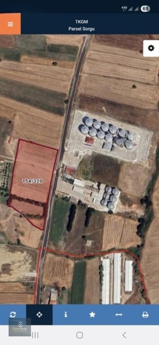 Havza Arslançayır Yolunda Altınbaşak Un Karşısında Satılık Tarla 1