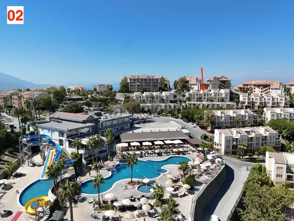 Tüm Olanaklarıyla Bir Tatil Köyü İçerisinde Satılık Eşyalı Dubleks Daire 2