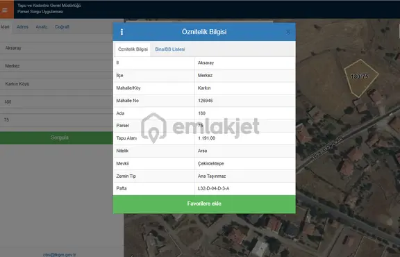 Aksaray Kargın Köyü Anayola Çok Yakın Satılık Arsa 2