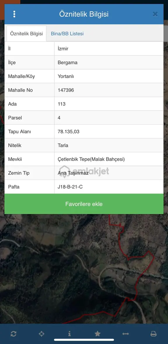 Güzeluyar Gayrimenkulden Satılık Baraj Manzaralı Tarla 2