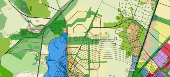Yukarıpınarbaşı 2. Konut Öneri Alanında Tamamı Sarı Olan 7449 M2 Tarla 1