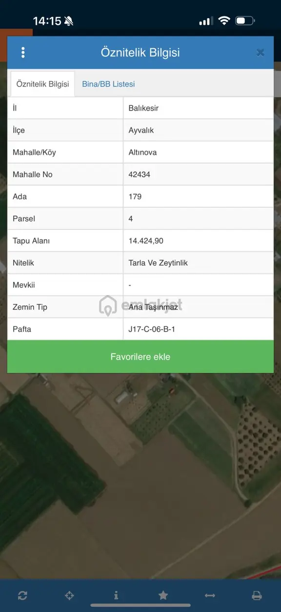 Rota'dan | Yatırıma Uygun | Fırsat Tarla 1