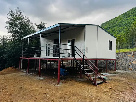 Kestel Orhaniye'de Prefabrik Evli Hobi Bahçesi 1