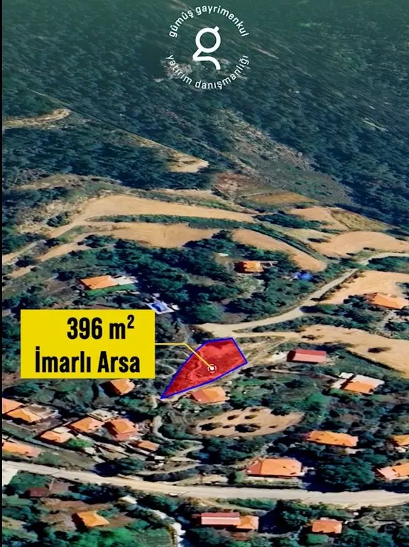 Muğla Menteşe De 396 M2 İmarlı Arsa 1
