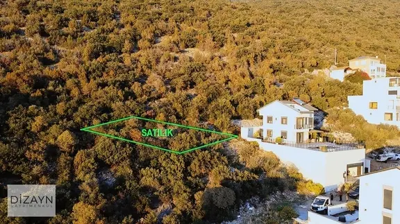 Didim Akbük Belkop Önü Kapanmaz Full Deniz Manzaralı- 304m2 Arsa 2