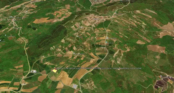 Yalova Altınova Geyikdere Köyünde 3.271,42 M² Tarla Kadastrol Yolu Mevcut 2