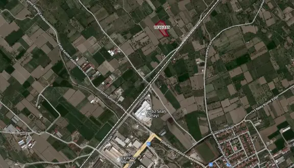 Satılık Fırsat Tarla Burdur Sanayi'ye Yakın 3.230 M2 1