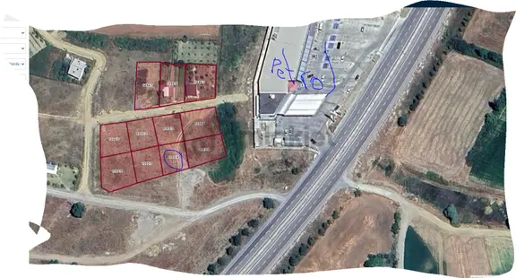Özpınar,dansatılık Arsa 427 M2 3.kat İmarlı Antalya Çevre Yoluna 50 M. 1