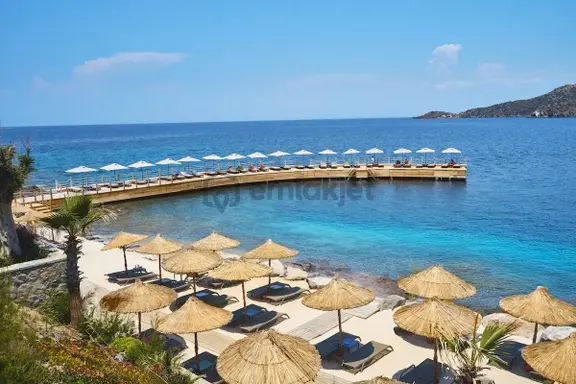 Nef Yalıkavak Bodrum Da 4+1 Bahçeli Satılık Rezidans 1