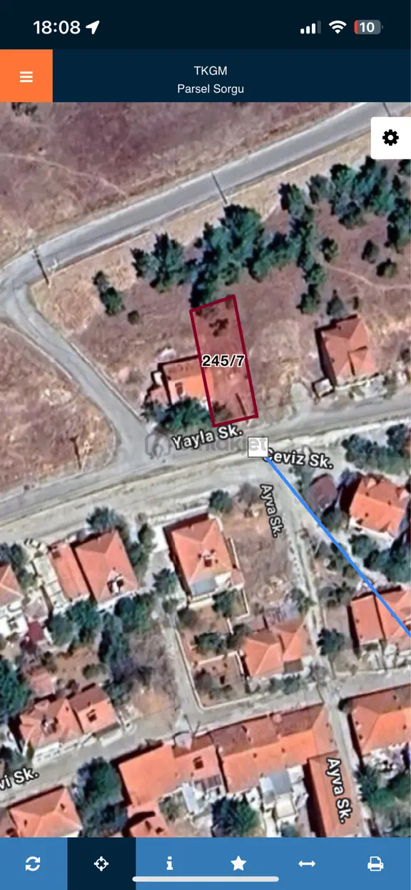 Karahallıda 267m2 Villalık Arsa 1