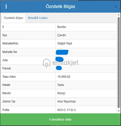 Satılık Tarla 10.850 M² + 5 Donum Kapalı Sera 2