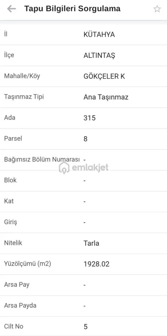 Sahibinden Yol Kenarı Verimli Tarla!!!! 2