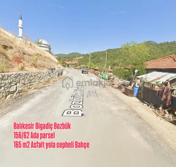 📍 Balıkesir / Bigadiç – Bozbük Köyü Civarı 🌳 Satılık Arsa 1