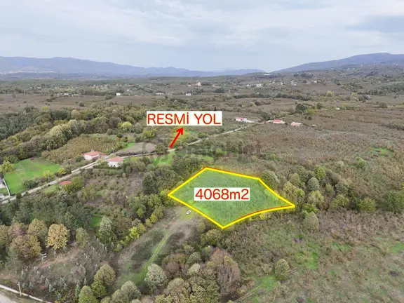 Emlak Evim - İkramiyede 4068 M2 Yarısı İmarlı Arsa 2