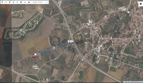 Manisa Akhisar Medarda Satılık 2655 Metrekare Tarla 2