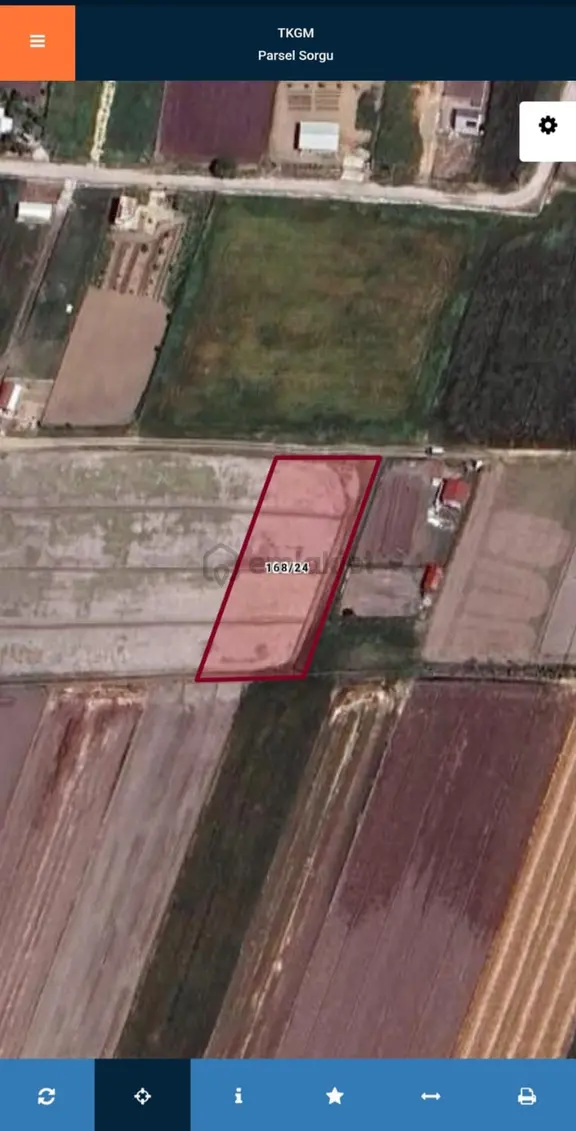 Foça Gerenköy Tek Tapu Satılık Tarla 1