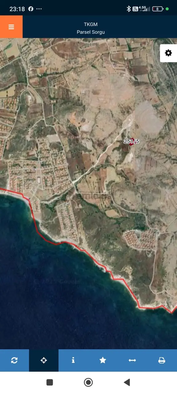 Çeşmede Satılık Yatırımlık Arazi (1681m2) Denize1km 2