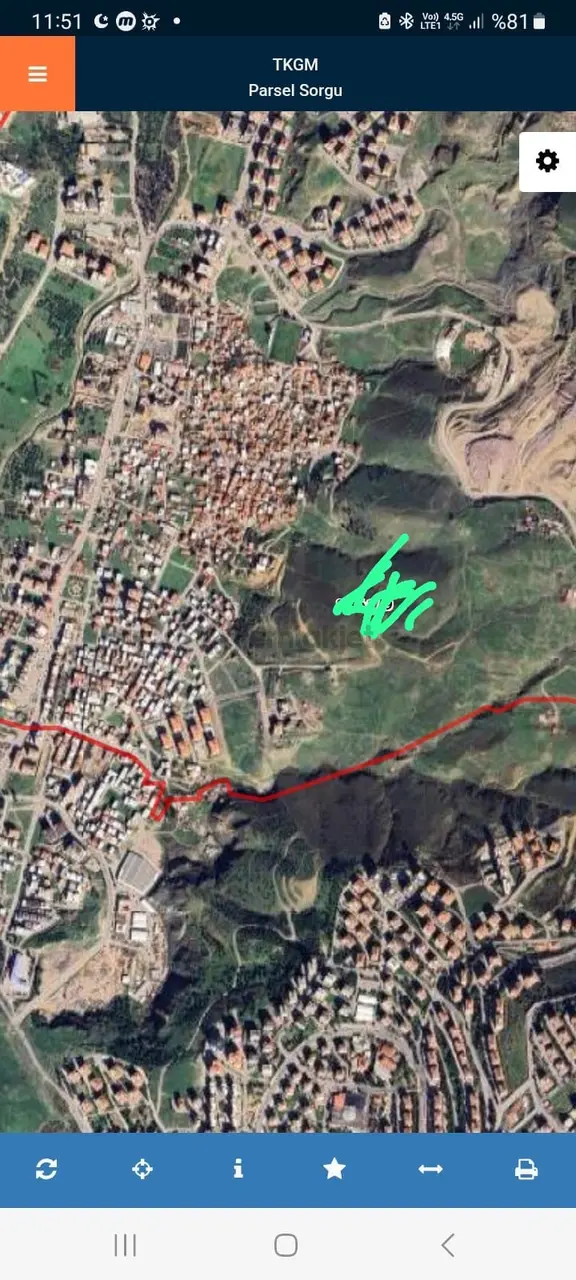 Harmandalında Satılık 264m2 İmarlı Arsa